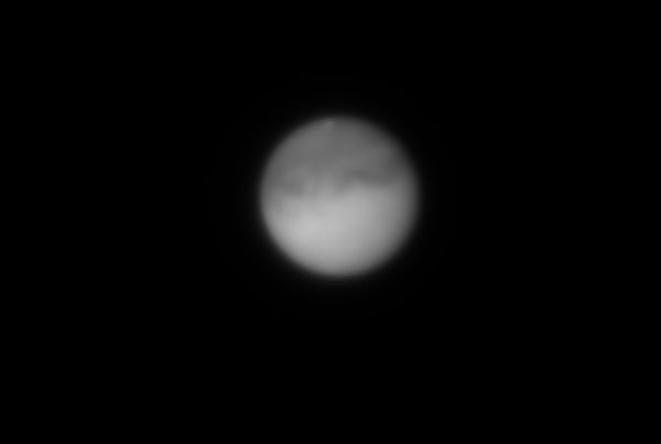 Stacked image of Mars ~8000 frames...
