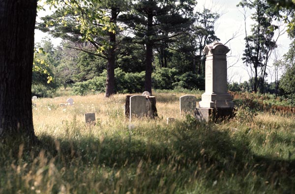 Cemetery near Saginaw, MI - July 1969 - Minolta SR...