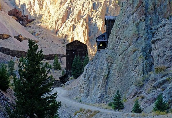 Bachelor Mine Loop Road near Creede, Colorado...