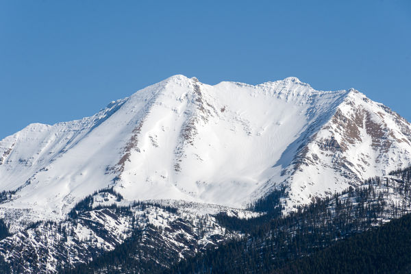 Close up of Great Northern Mtn...