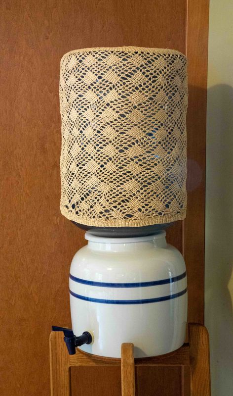 Water bottle cover from Ecuador.  Made with the sa...