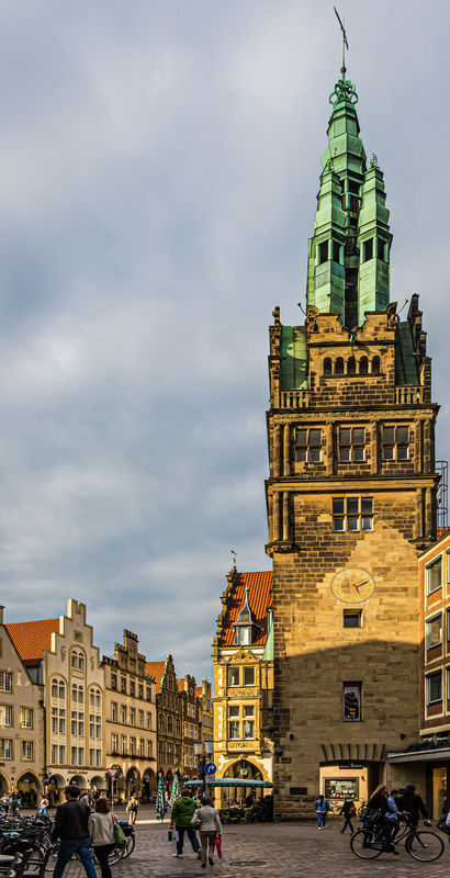 7 - City hall tower at Prinzipalmarkt square...