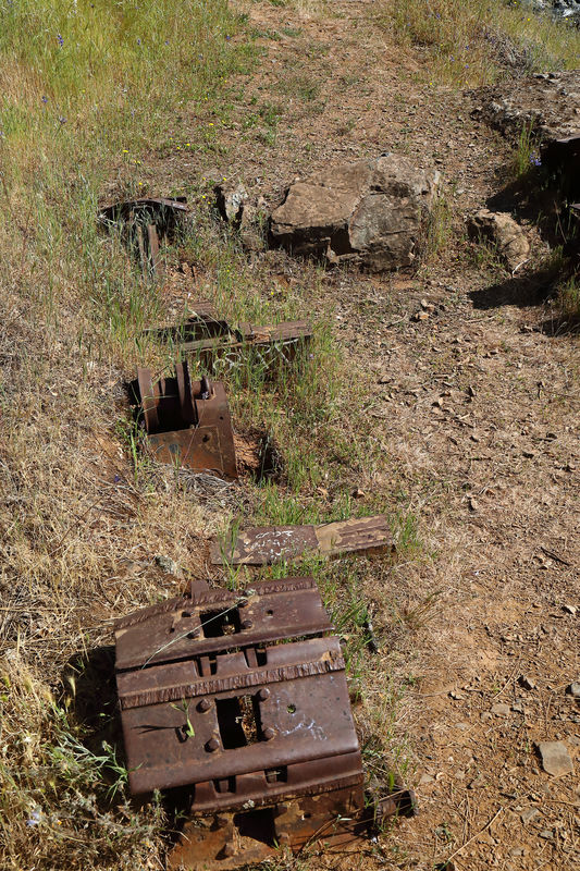 old mining equipment from times past....
