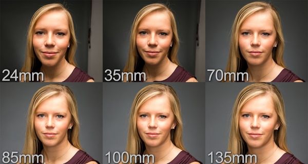 Compare the 24mm shot with shots done at longer fo...