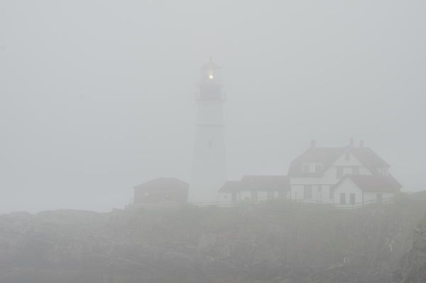 Can't even see the lighthouse...
