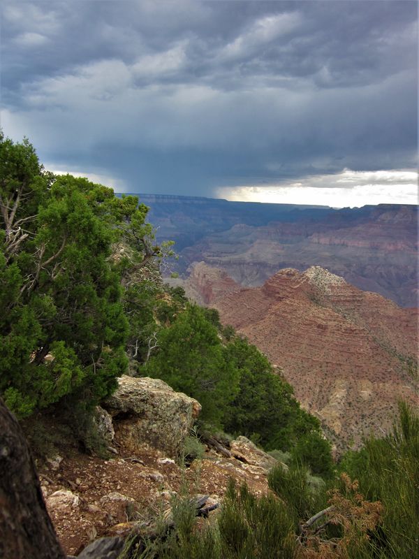Grand Canyon storm approaching...