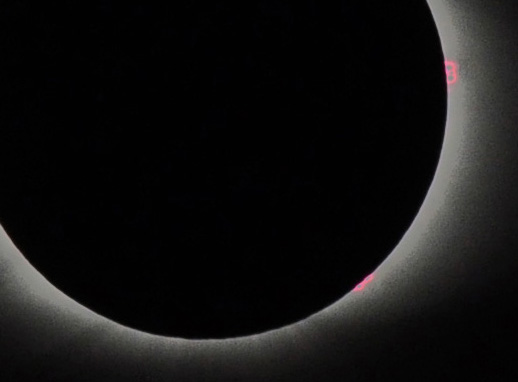 Cropped for tighter view of prominences...