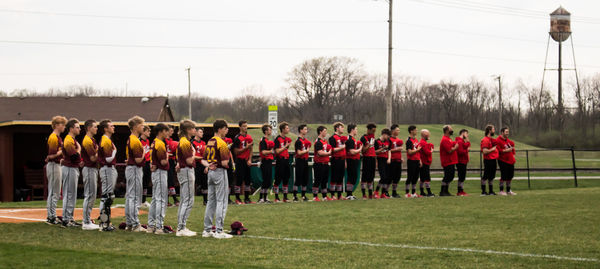 Respecting the National Anthem before “Play Ball!"...