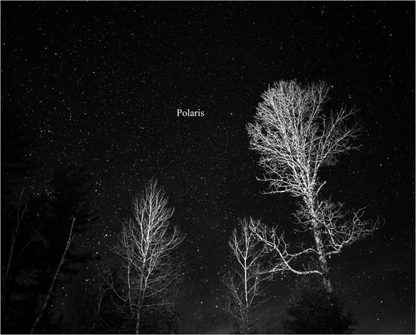For Star Trails, Polaris will remain in the same p...