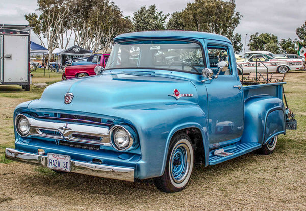 10.  1956 Ford F-100...