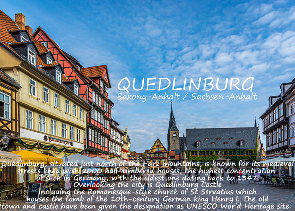 1 - Intro to Quedlinburg on the background of the ...