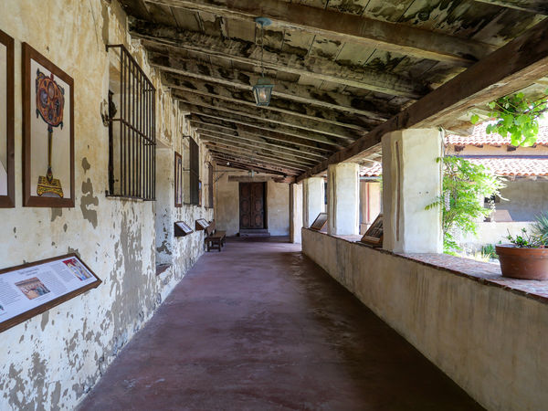 6.  Hallway of the priest quarters....