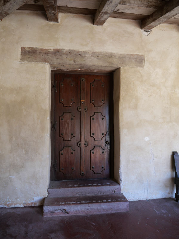 7.  All doors to the courtyard were massive and ha...