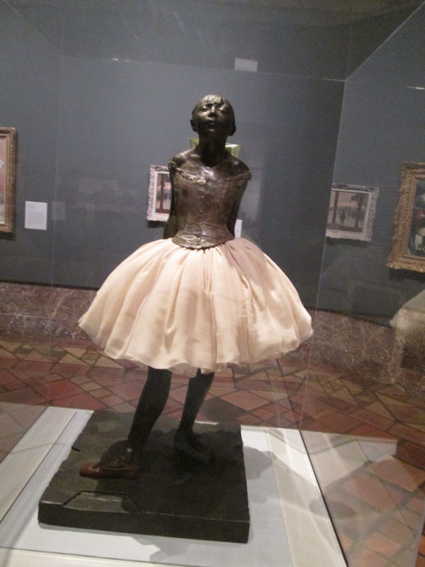 "Little Dancer" from permanent collection at Josly...