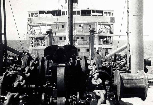 SS Mulbera anchor winch...