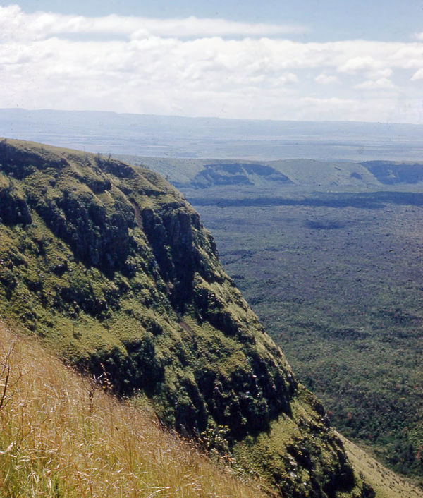 Menengai crater, Kenya Rift Valley...