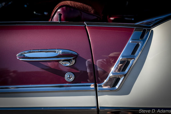 56 Chevy Belair door detail...