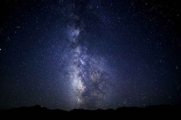 Milky Way at Rocky Mountain National Park Colorado...