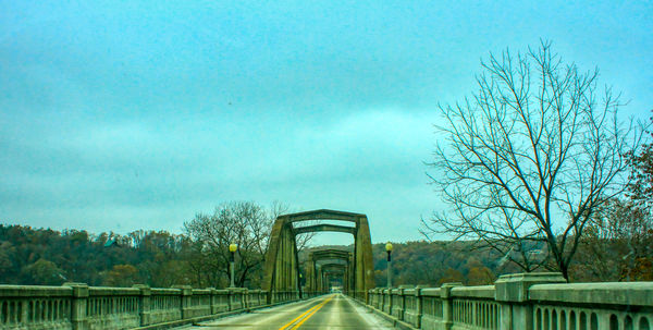 heading over the Cotter Bridge that spans the Whit...