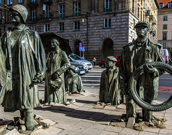 7 - "Anonymous Pedestrians" group of sculptures - ...