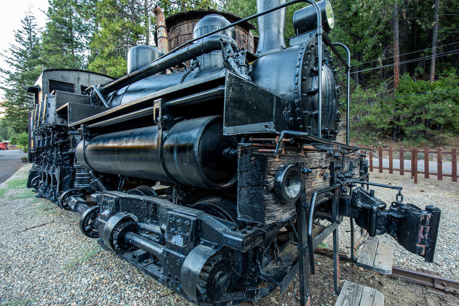 1927 Willamette Shay logging engine...