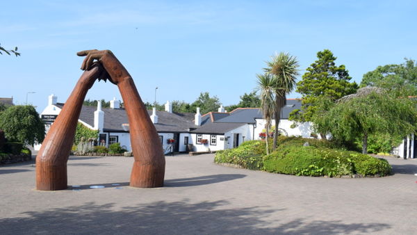On our way back home we popped into 'Gretna Green'...
