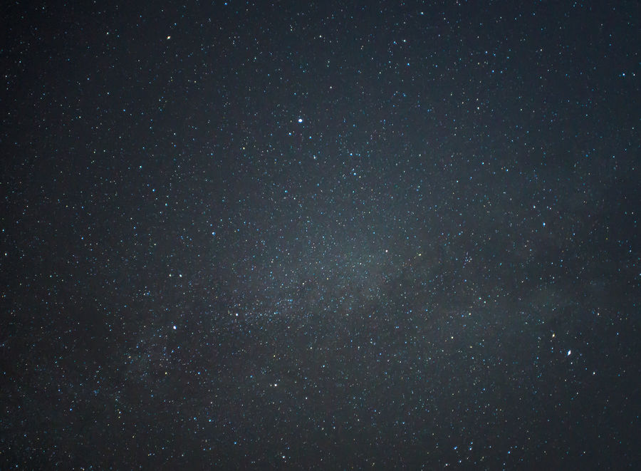 Ugly Milky Way image processed in Lightroom...