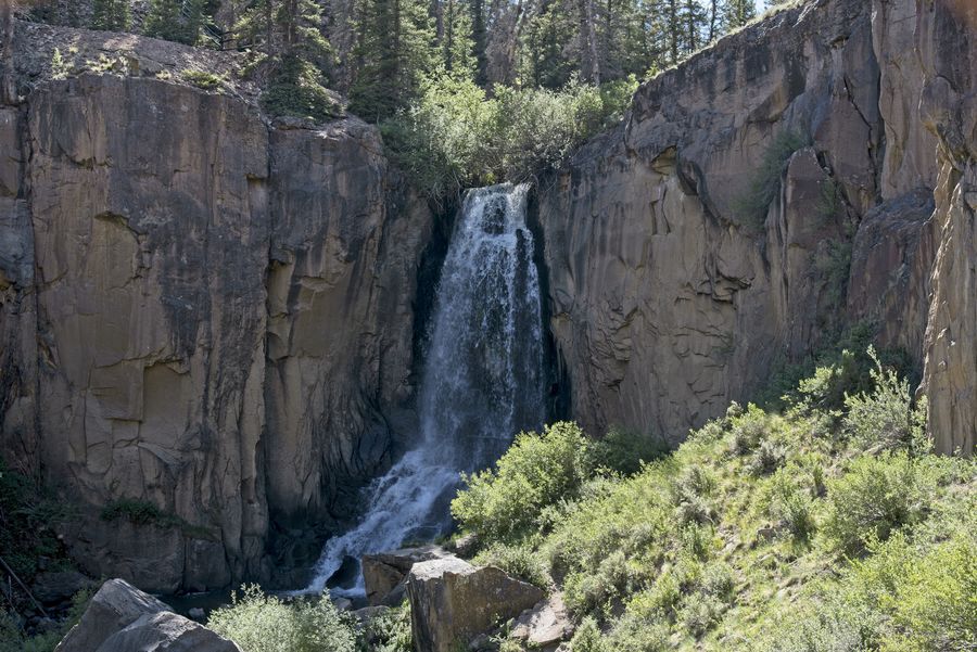 South Clear Creek Falls-Colorado...