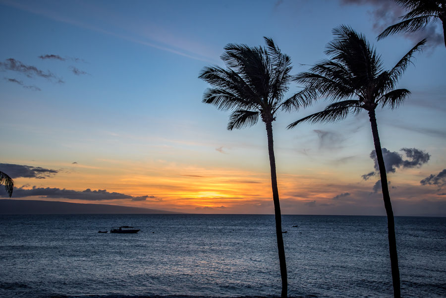 Sunset on Maui...