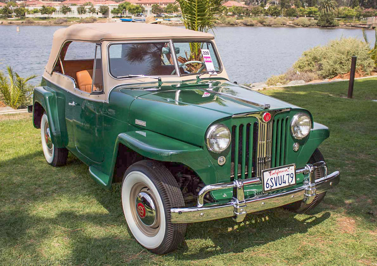 8.  1948 Willys Overland Jeepster...