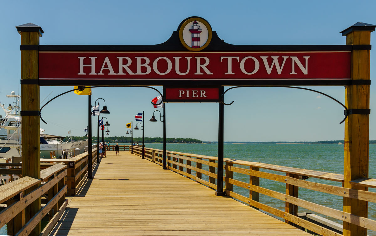 Boardwalk for Harbour Town...