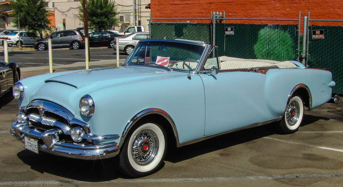 4. 1953 Packard Carribean Convertible...