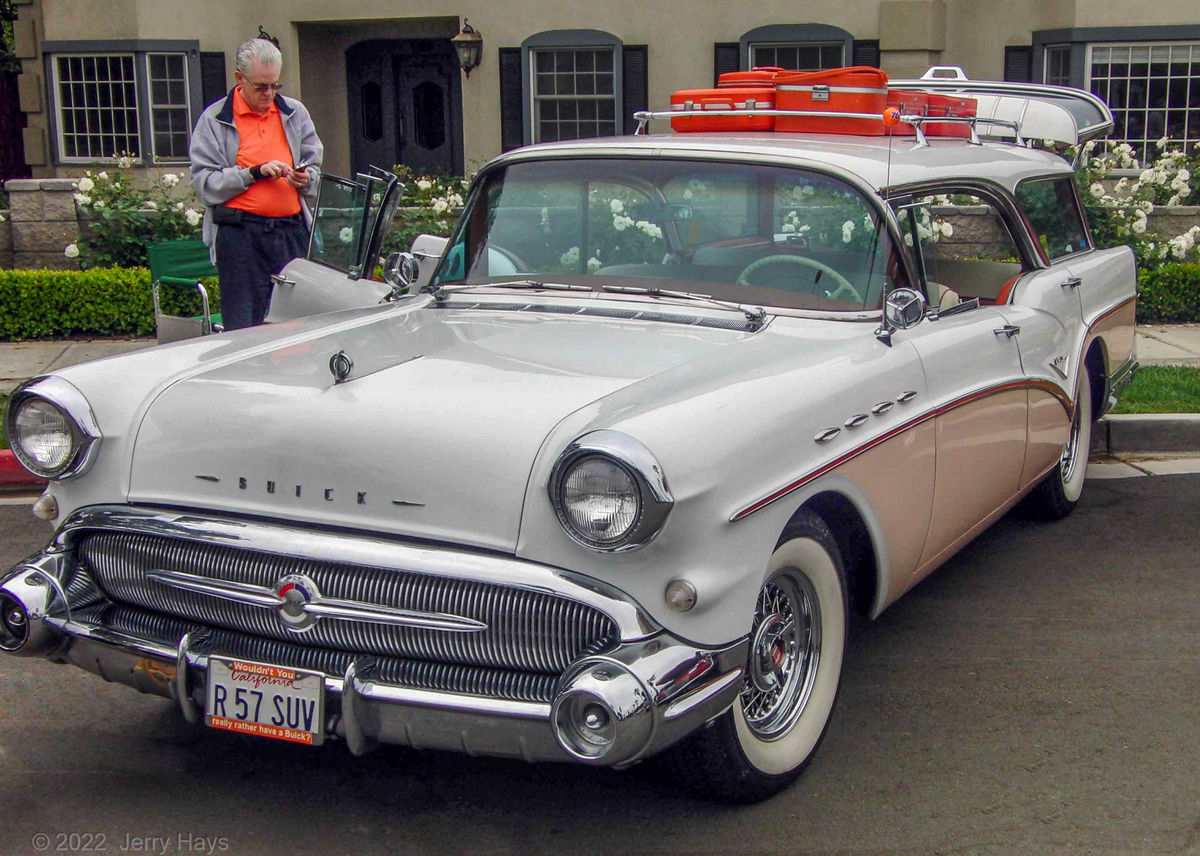 7.  1957 Buick Century Caballero Estate Wagon...
