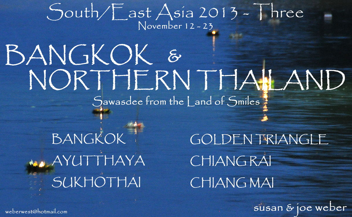 7 - Title page for the Thailand part of the trip s...