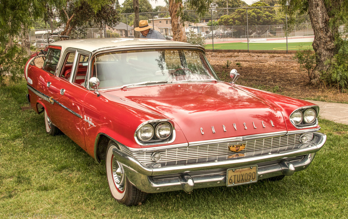 8.  1958 Chrysler Station Wagon...