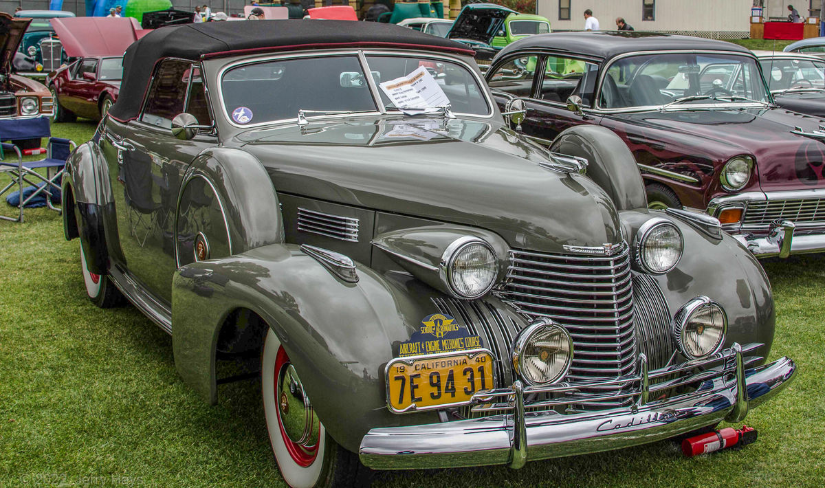 4. 1940 Cadillac Convertible...