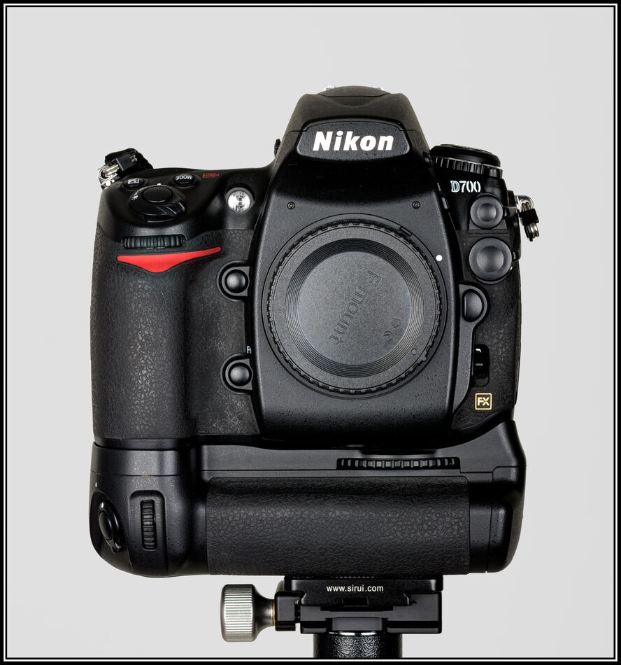 This D700 with Nikon MB-D10 Battery Grip weighs ju...