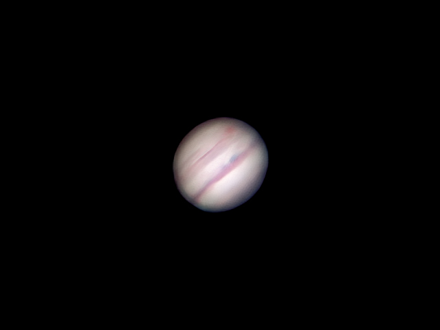 Jupiter (5x Barlow)(20 of 2000 video frames)...