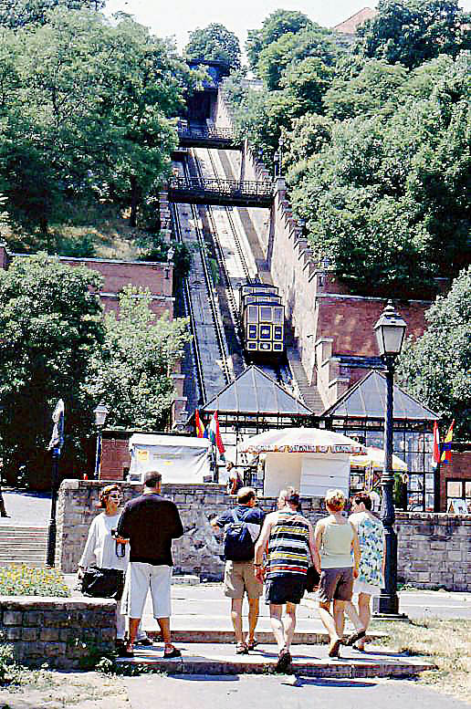 Siklo Funicular. Connects area of Chain Link Bridg...