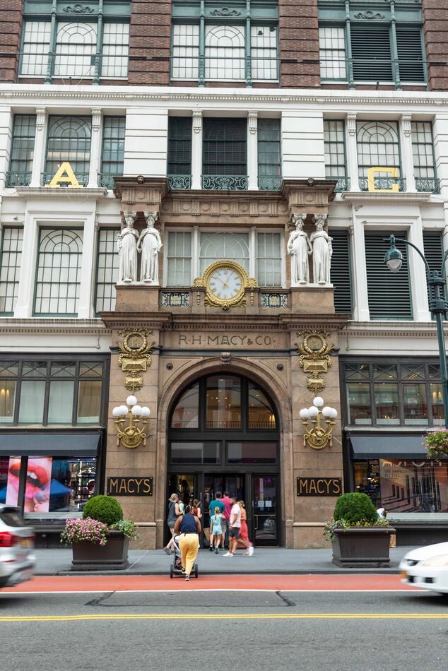 Classic Macy's store entrance - Inside is marvelou...