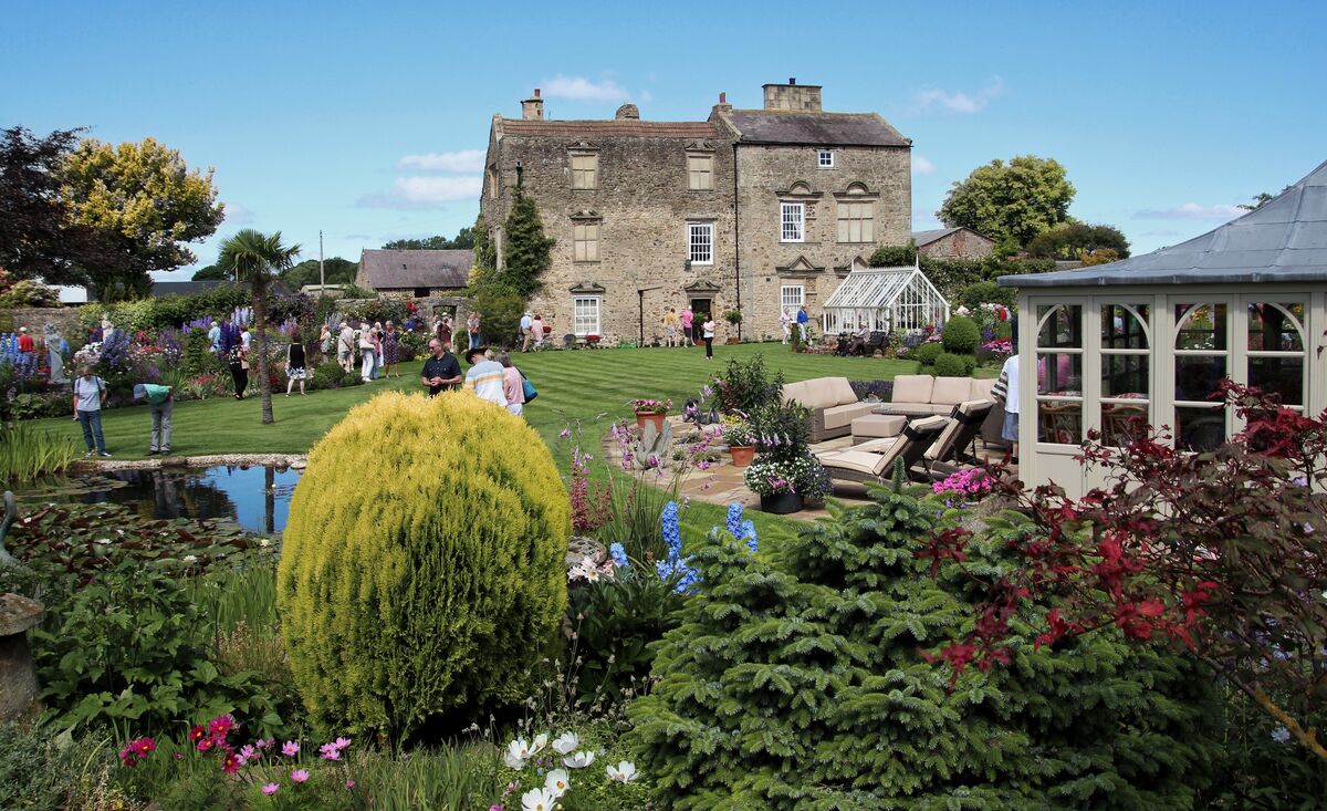 A bevy of colour at Thornton Hall & Gardens, High Coniscliffe, near