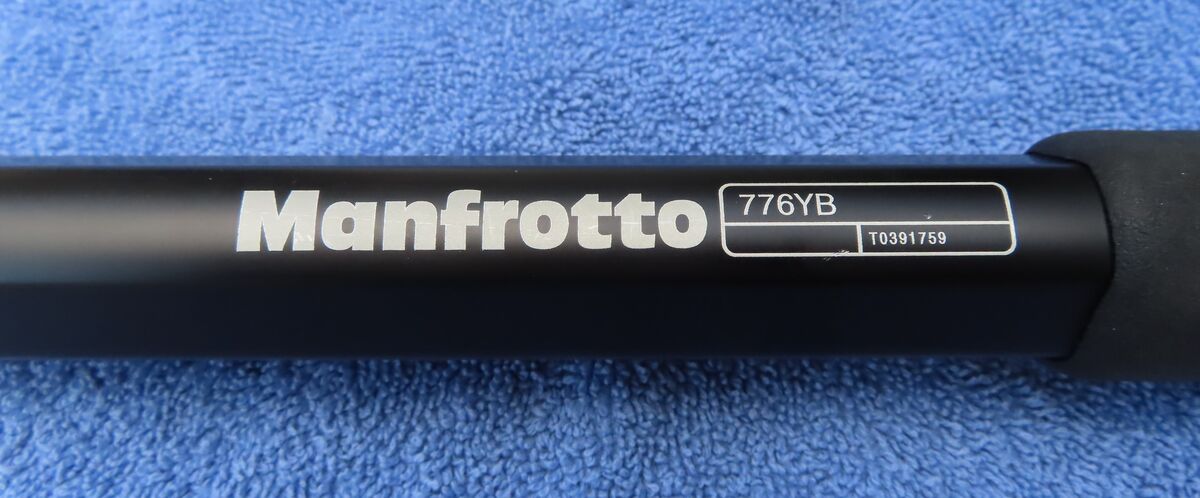 Piede In Gomma Manfrotto Serie 776YB – Ricambio Originale Per Treppiedi
