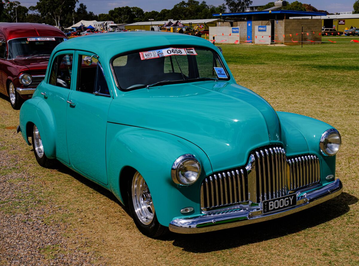 A 1948 Holden (known as a 48-215 model), with orig...