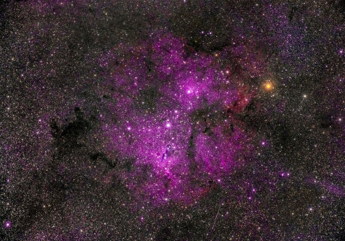 Elephant Trunk Nebula (IC1396) (AT65EDQ,58x30s,ISO...