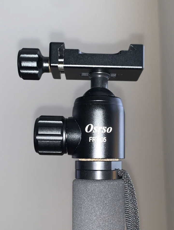 SOLD Monopod With Arca Swiss Ball Head/Plate MP4500ST Doubles As