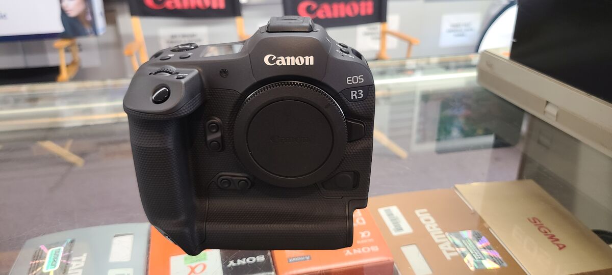 Canon R3s: I have 2 Canon R3's used. Extremely low shutter count. 5200