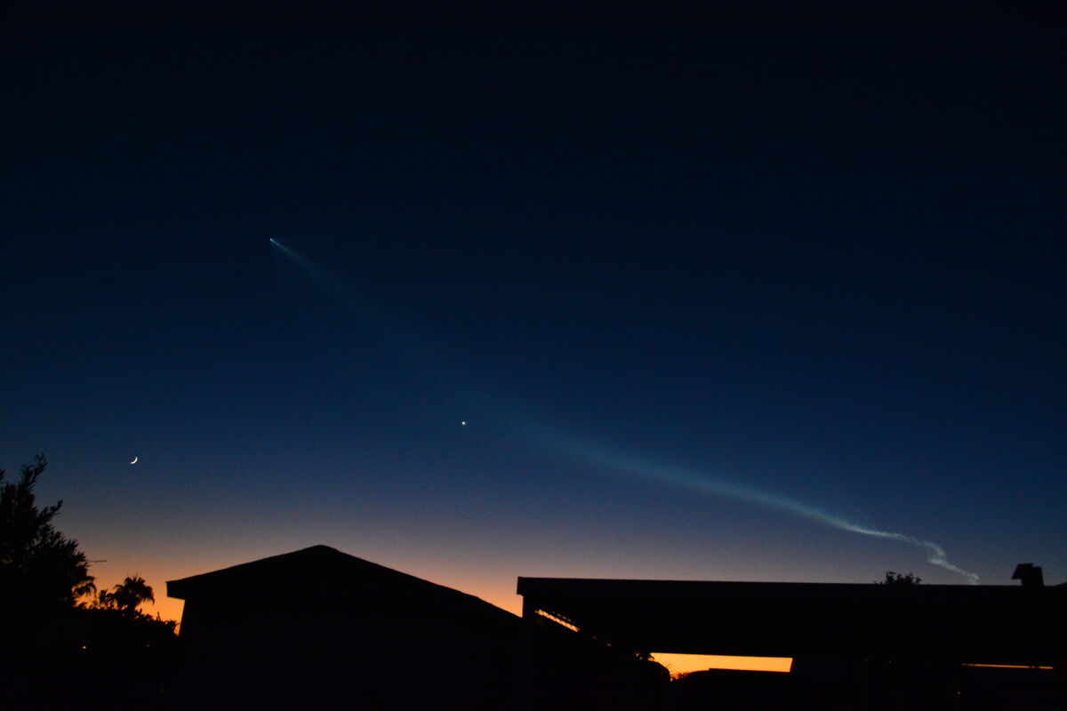 So lucky to see Was outside with camera watching Marine jets fly over