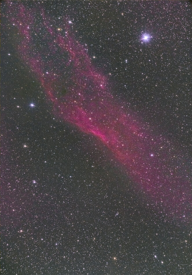 California Nebula (NGC1499)(Sony A7R III,DL152,57x...