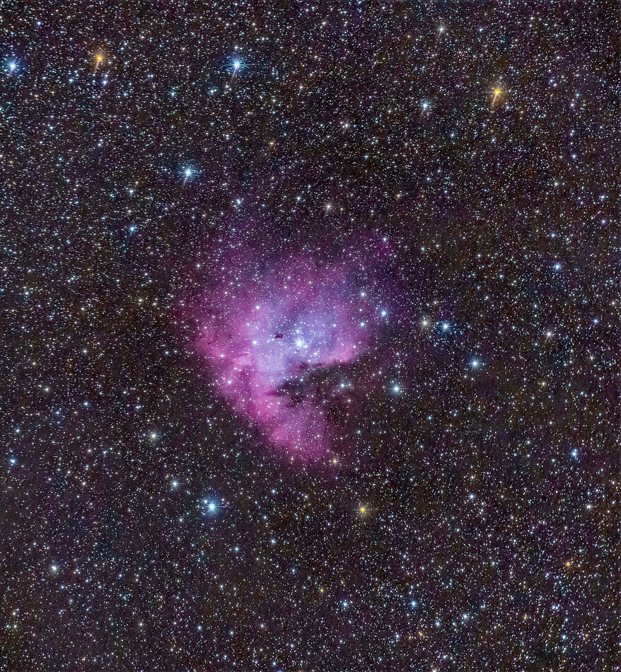 Pacman Nebula (NGC281)(Sony A7R III,DL152,51x30s,I...