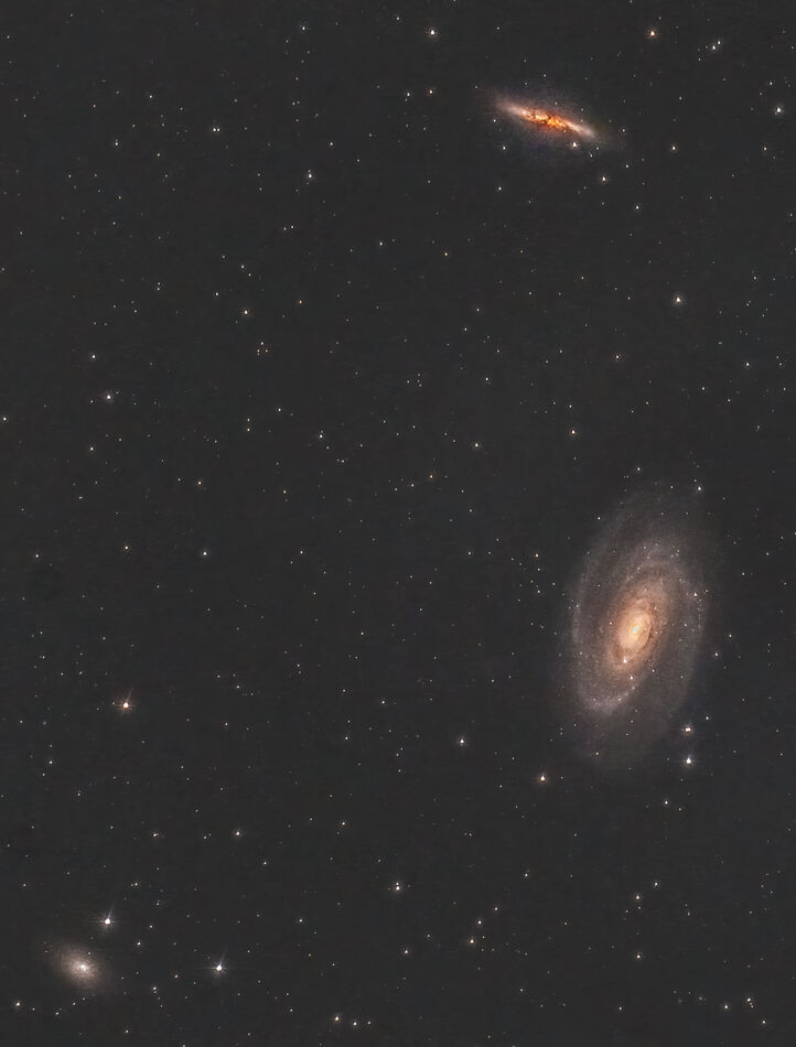 Bode's & Cigar Galaxies (M81&M82)(Sony A7R III,DL ...